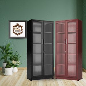 Dual  Door Book Rack