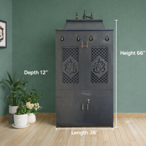 PR 275 Carving pooja Rack