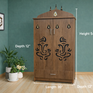 PR 205 Bell Pooja Rack