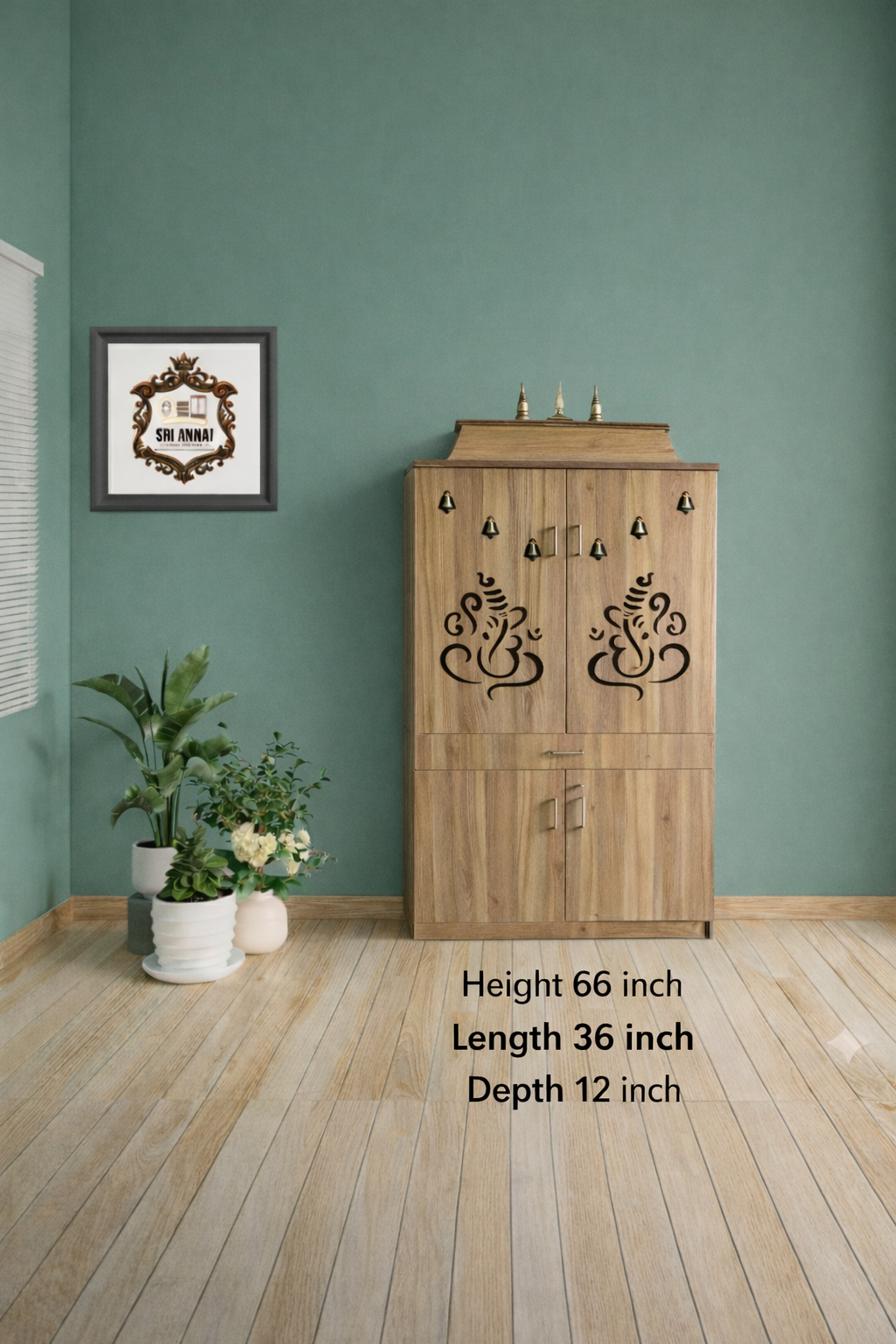 PR 210 Vinayagar Pooja Rack